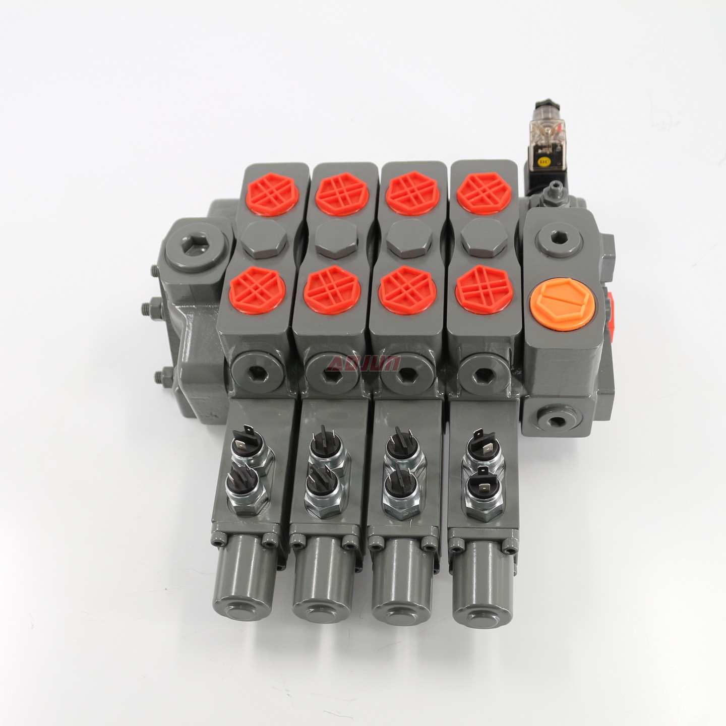4 Spool Manual Sectional Directional Valve HSDLS180-Electric unloading valve